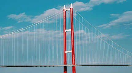 Abstract visualization of articles transforming into a flow of connected insights